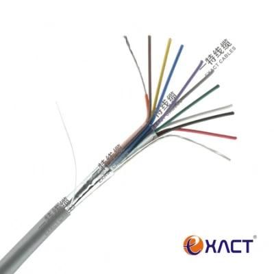 10x0.22mm2 Shielded Stranded TCCA conductor LSF Insulation and Jacket CPR Eca Alarm Cable
