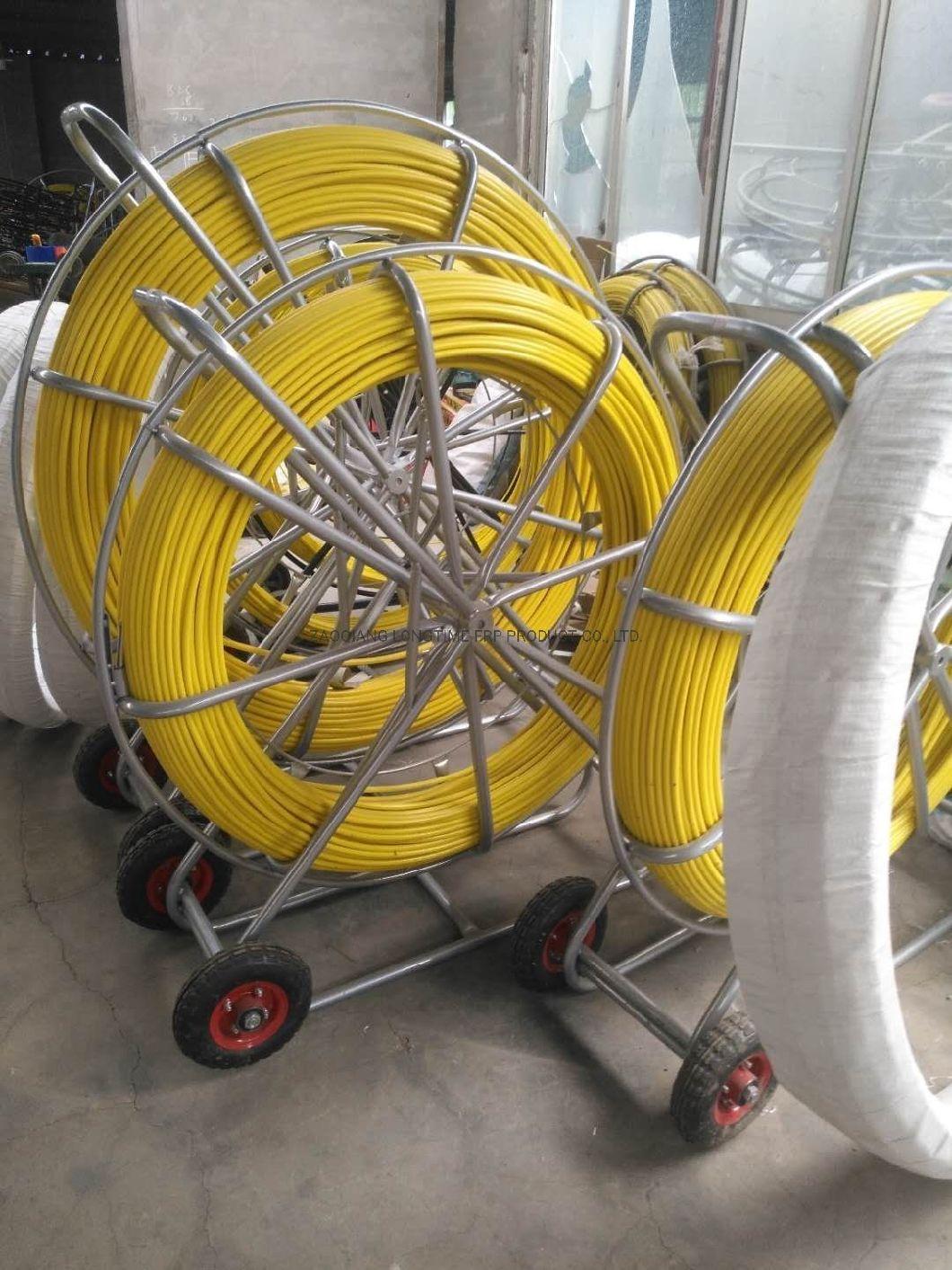 Malaysia Market 14mm 250m Fiberglass Cable Conduit Duct Rodding