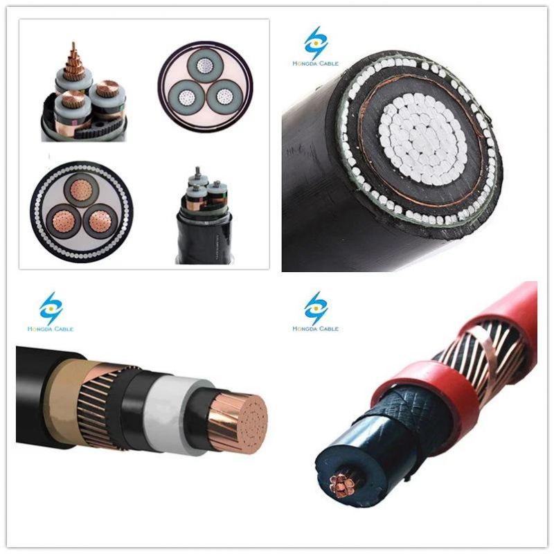 1*300mm2 Low&Medium Voltage 0.6/1kv PVC Insulation Underground Electrical/Electric Power Cable for Power Transmission.
