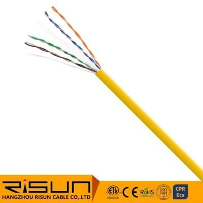 LAN Cable Manufacturer Pass Fluke 4X2X23 AWG U/UTP CAT6A Cable