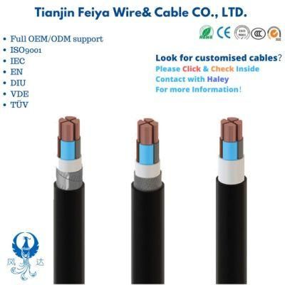 Cu/Al Conductor XLPE Insulation N2xy Power Cable Yxv for Guinea Aluminium Cable Control Cable Electric Wire