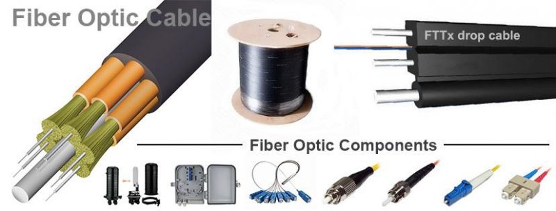 Duct 24 Fiber Optical Cable for Outdoor Use