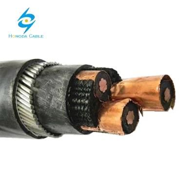 1.9/3.3kv 3 Core Swa PVC XLPE Insulated Medium Voltage Power Cable