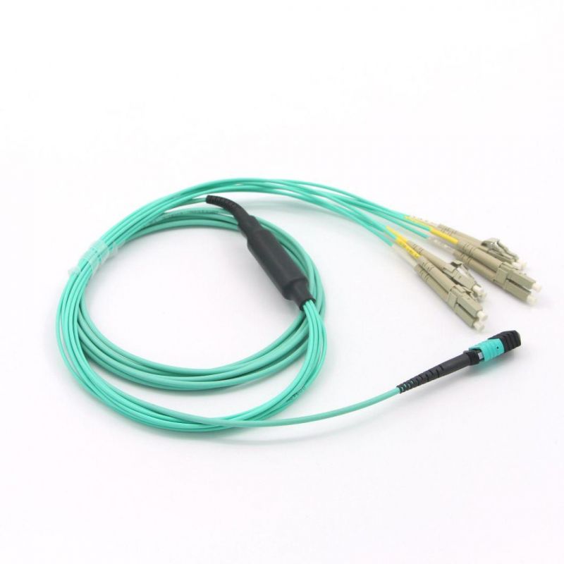 MPO (F) -LC Om3-150 12core Fibre Optics Jumpers