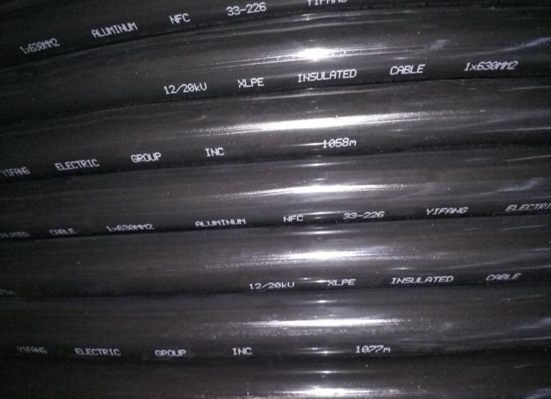 Cable Unipolaire Alu 1X630mm2 - 18/30 (36) Kv NFC 33-226
