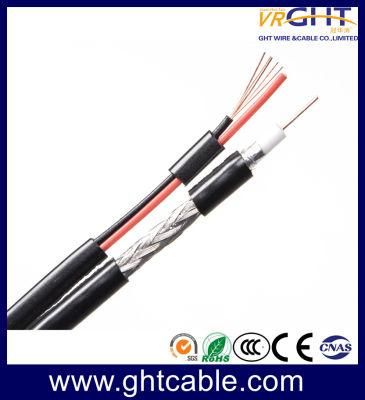 Rg59+2c Composite Siamese Coaxial Cable CCTV Camera Cable RF Cable with Power Cable