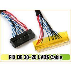 Fix-30p-D8 1CH 8bit Lvds Cable for LCD Panels