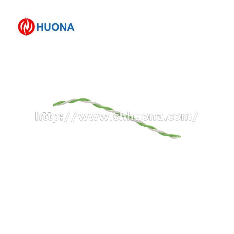 K Type Mini Thermocouple with Thermocouple Connector and Thermocouple Cable Green and White