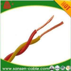 Copper PVC Insulated Flexible Twin Twisted Cable Wire