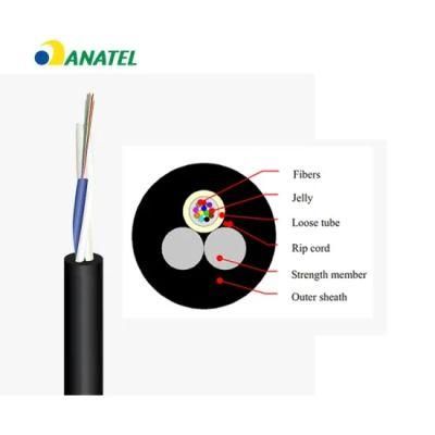 Anatel Brazil 12core Cabo De Fibra Optica Cfoa-Sm-Asu-80-S-Nr Asu80 Cable