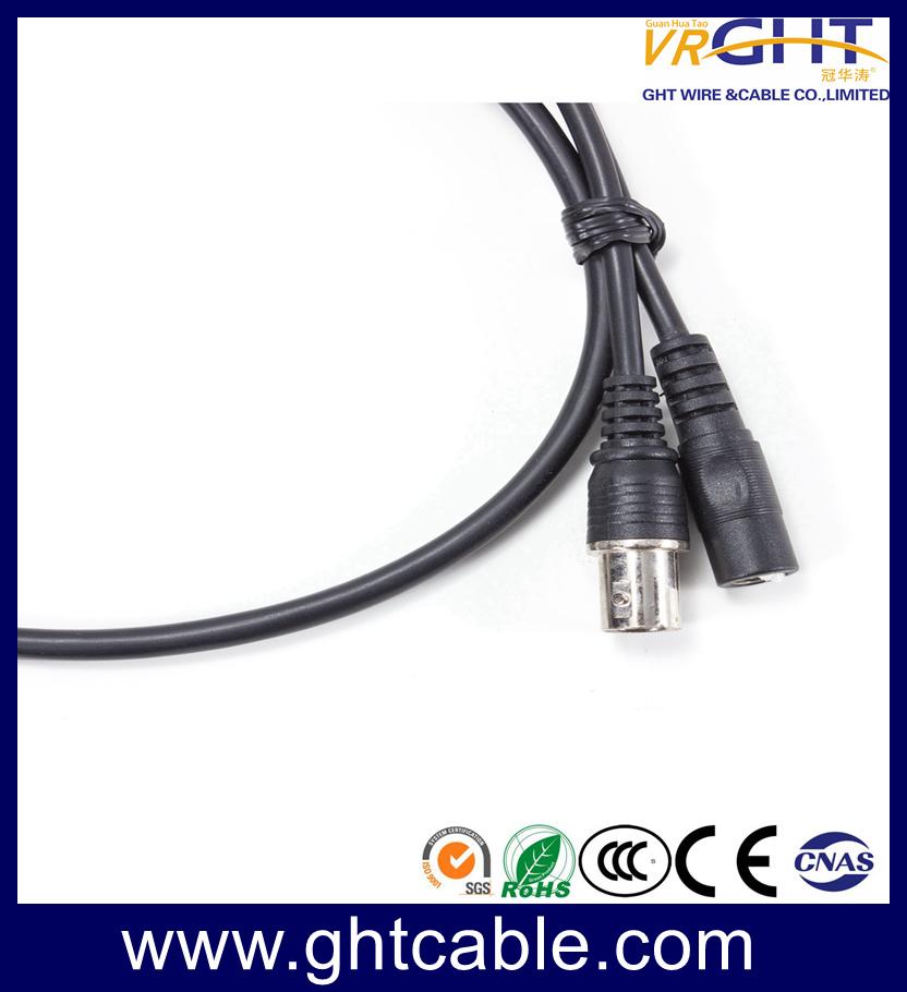 CCTV Cable with 4 Pin Aviation Connector for Car Camera