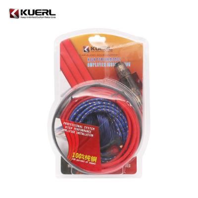 Popular Cable Kits, 100% Pure Copper Subwoofer Power Cable 10ga Car Audio Amplifier Wiring Kits