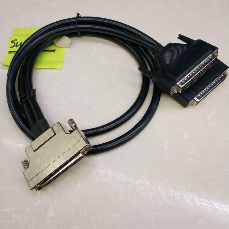 Customized Multiconductor Cable with Shield Conn SCSI Cable 100pin to D-SUB Cable 25ping