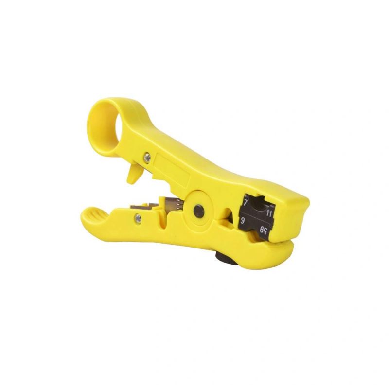Softel Cable Stripper for RG6, Rg11 Coaxial Cable Stripping Tool