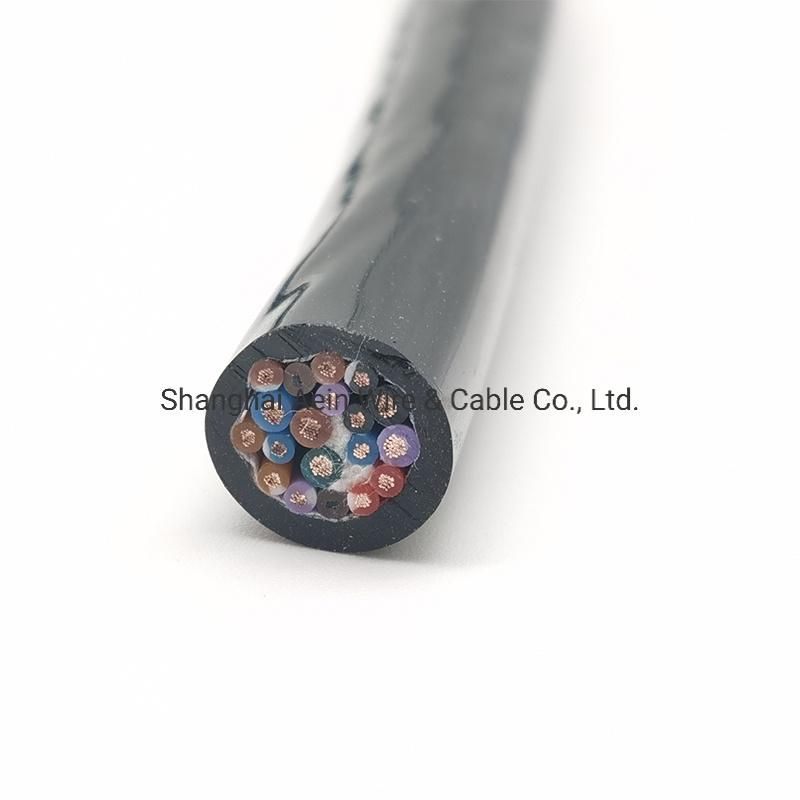 Spring-Type EV Charging Cable Category 5 or 6 Conductor 450/750V