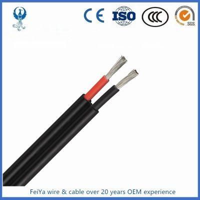 1X4mm2 (12AWG) Solar Cable Red or Black PV Cable Wire Copper Conductor XLPE Jacket TUV Certifiction
