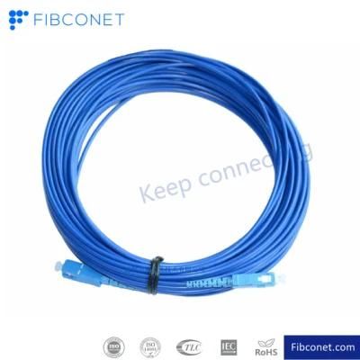 FTTH Manufacturer Sm Sc APC/Upc Fiber Optical Jumper Patch Cable Connector Fiber Optic Patchcord