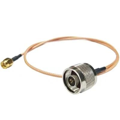 SMA Male to N Male Jumper Cable Assembly Rg316