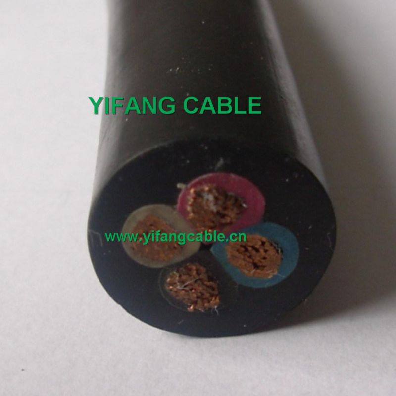 PVC Insulated Flexible Cable Pure Copper Conductor Unfixed Installation