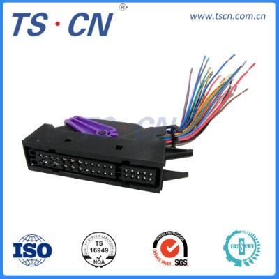 Tscn Automotive Female Cable Connector Wiring Harness for Audi