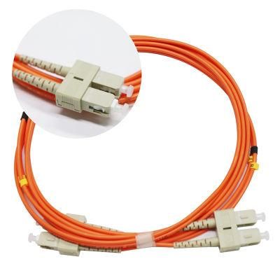 2m Fiber Fiber Optic TV Optical Connectors Multimode Optic Cable Patch Cord