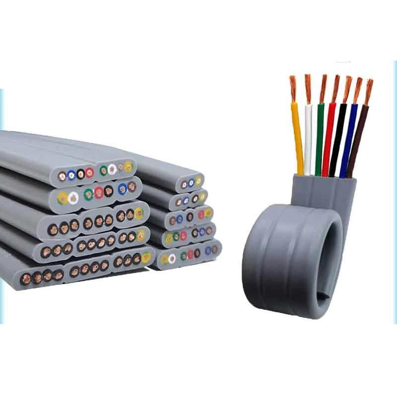 Low Smoke Non Halogen Po Insulated Elevator Control Cable with Cat5e Networking and Rvv2 Power Cable