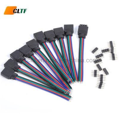 4pin Male Female Connector Wire Cable for LED Strip Light