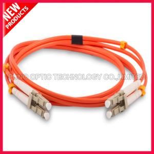 Orange Jacket PVC OM2 LC/PC-LC/PC Simplex Fiber Optic Patch Cord
