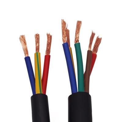 VDE Approve PVC Jacket Electric Cable 3 Core