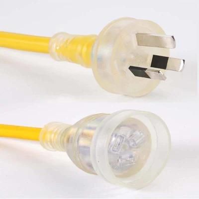 Australian 3 Pins Extension Cord with SAA Certification (AL-103+AL-104)