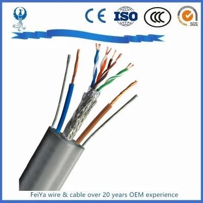 PVC Insulated 23AWG LAN Cable UTP CAT6 Elevator Cable
