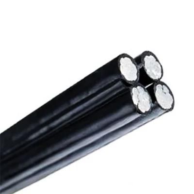 Overhead Aluminum Conductor 35mm2 XLPE Insulated ABC Cable / Aerial Bundle Ca