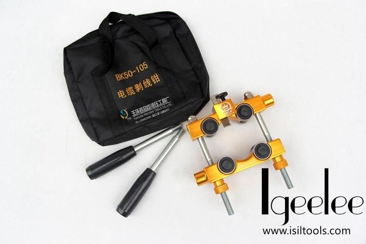 Igeelee Bk50-105 Cable Stripper Wire Stripper Tools for Stripping The Middle of Conducting Wire and Cable 50-105mm