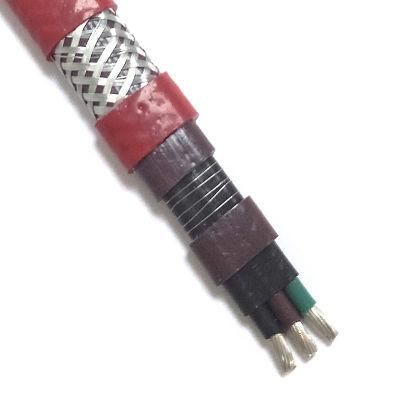 Two Core 220V Parallel Constant Wattage Pipe Heating Cable Smart Constant Wattage Driveway Deicing Thermo Cable