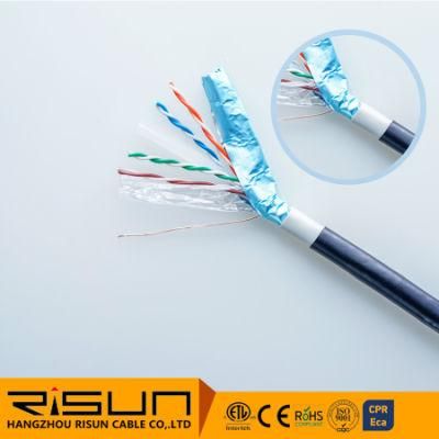 F/UTP CAT6 PVC+PE Outdoor Pass Fluke Network Cable