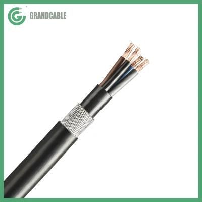 4X70mm2 BS5467 Low Voltage Armoured Cable XLPE Insulated PVC Sheahted 600/1000V