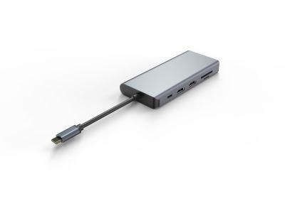 Type C to Rj 45 HDMI USB Pd VGA Hub Cable