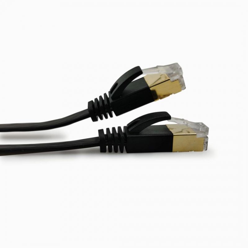 Cat 7 Network Cable Shielded UTP FTP SFTP Solid Flat Internet LAN Computer Patch Cord Ethernet Cable