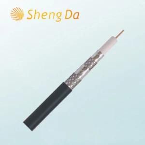 Flexible Digital Satellite RG6 Quad Shield Coaxial Cable and Wire
