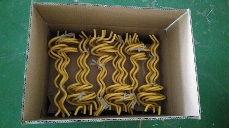 Yellow Spiral Bird Flight Diverter (one side)