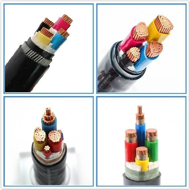 0.6/1kv Yjv32 Copper Conductor Steel Armored 3X150+1X70 Power Cable