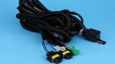 Customized/Custom Design Cable Assembly Automotive/Auto/Car Foglight Wire Harness/Wiring Harness with Ts16949