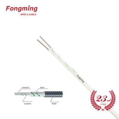 PTFE Wrapping Fiberglass Thermocouple Wire with Shield