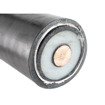 76/132kv 1600mm2 Cu/XLPE/Ls/HDPE (PVC) Single-Core Copper/Aluminum XLPE High Voltage Cable with Lead Sheath