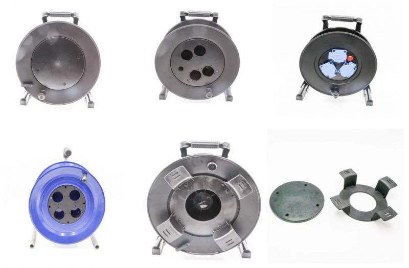 Audio Professional Heavy Duty PC Retractable Fiber Cable Reel Exchange Panel Ear