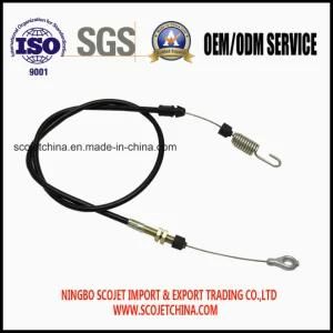 OEM Control Cable with Spring and Eyelet for Garden Parts