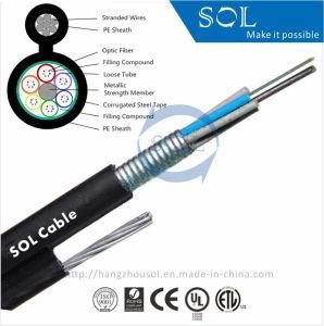 Outdoor Figure-8 PSP Armor Optical Fiber Cable (GYTC8S)