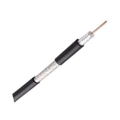 CATV Triple-Shield RG6 Distribution Coaxial Cable with Messenger
