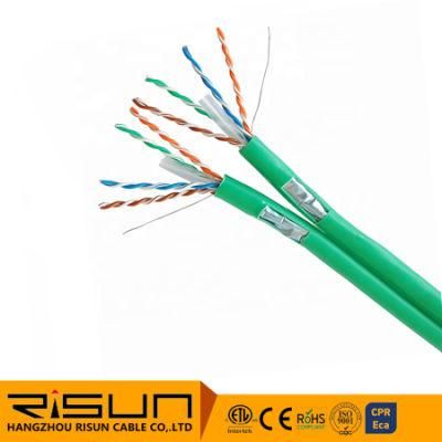 Dual FTP CAT6 Installation Cable Duplex LAN Cable
