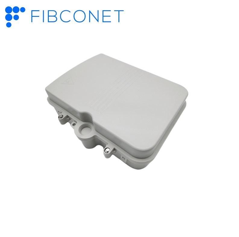 FTTH Optical Distribution Box 2 Input 18 Cores PP Material Fiber Optic Splitter Box From Chinese Factory